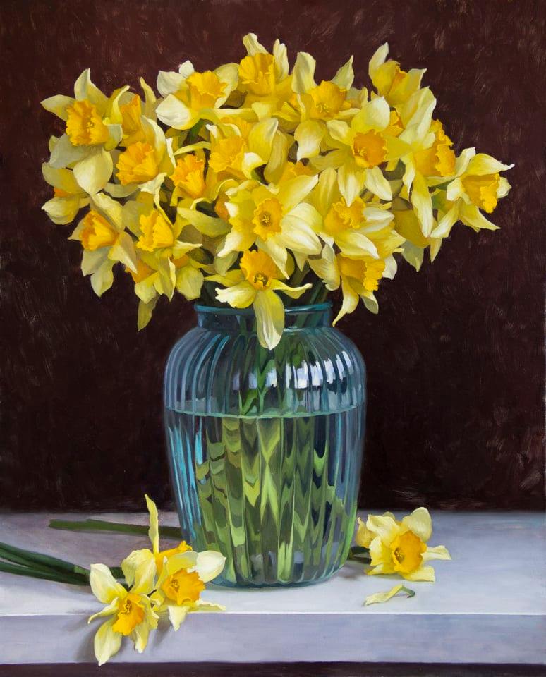 Bouquet of Yellow Daffodils – Benarto